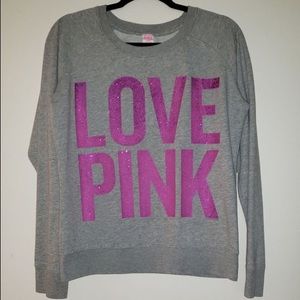 VS PINK crewneck sweatshirt